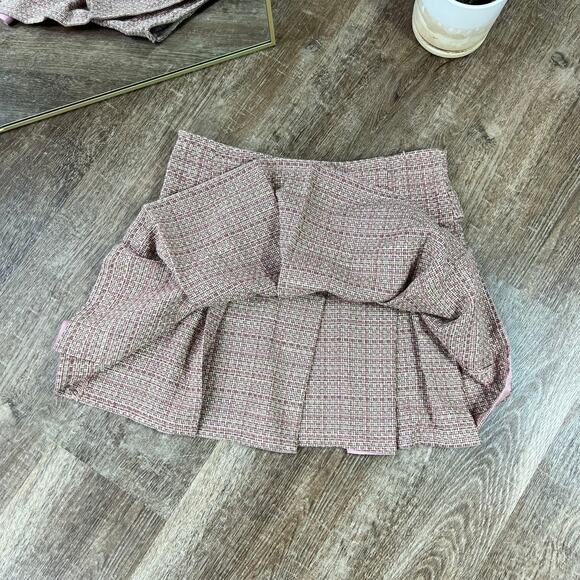 Polli Says Pleated Mini Skirt Y2K Style - Picture 4 of 5